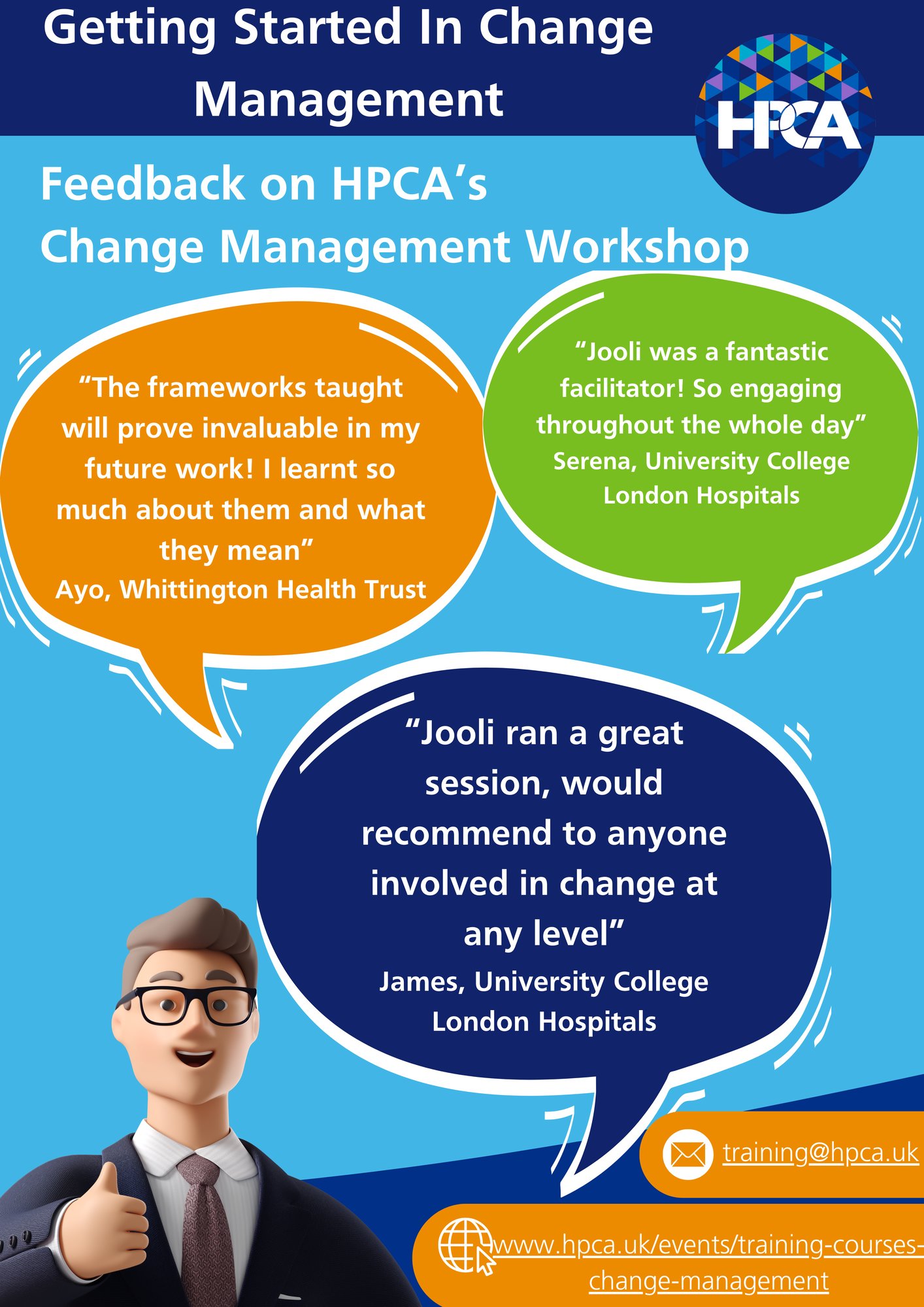 Change Management J Atkins quotes Change Manage course-flyer (1)